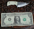 Bulldog Everyday Carry Knife - 4.5 Inch Overall Length High Carbon Steel - Ivory G-10 Hilt - No Sheath