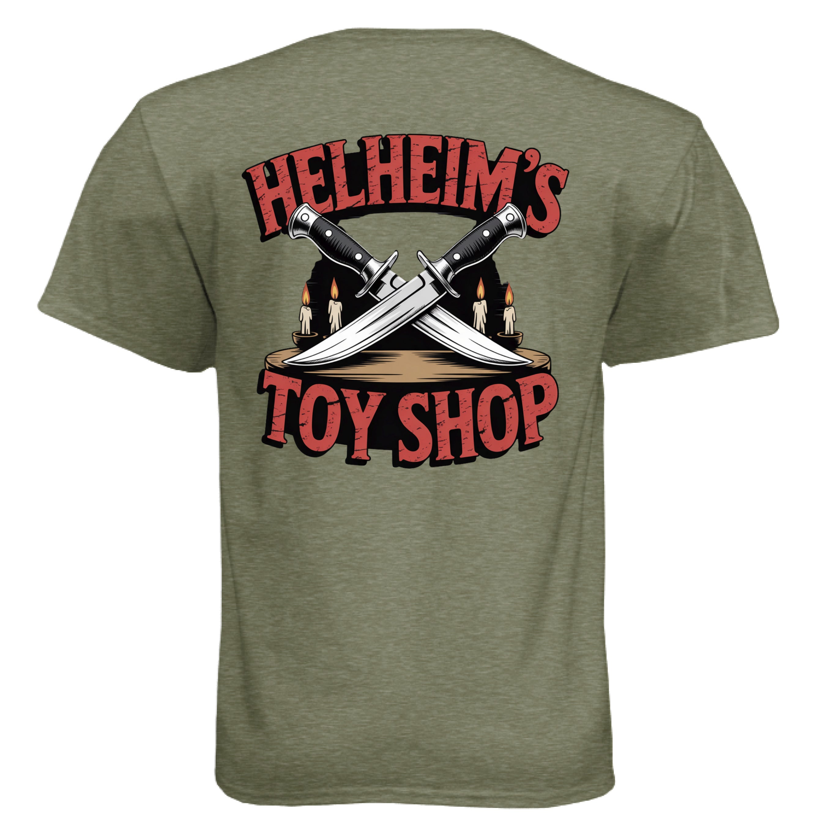 MILITARY GREEN - BACK