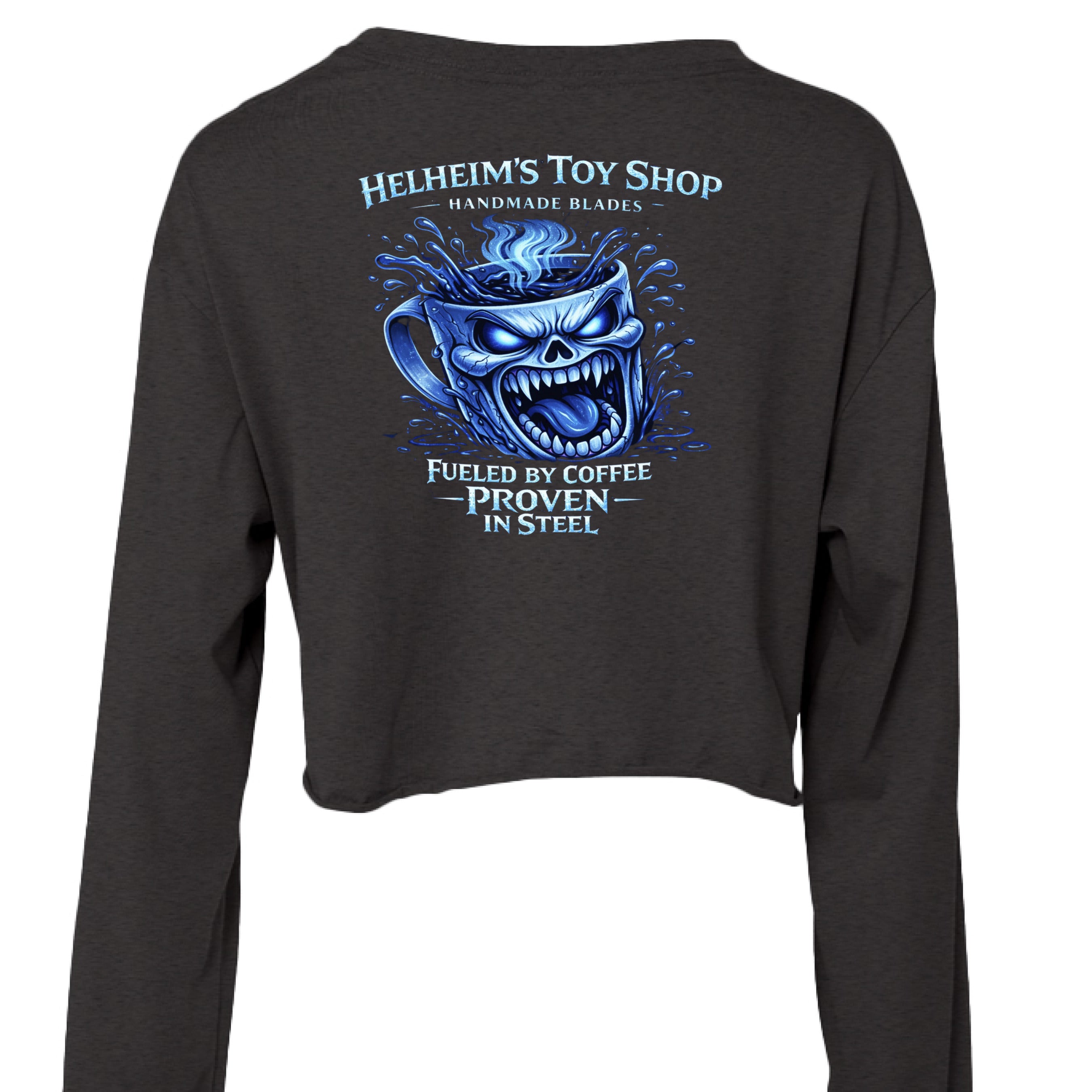 DARK GREY HEATHER - BACK