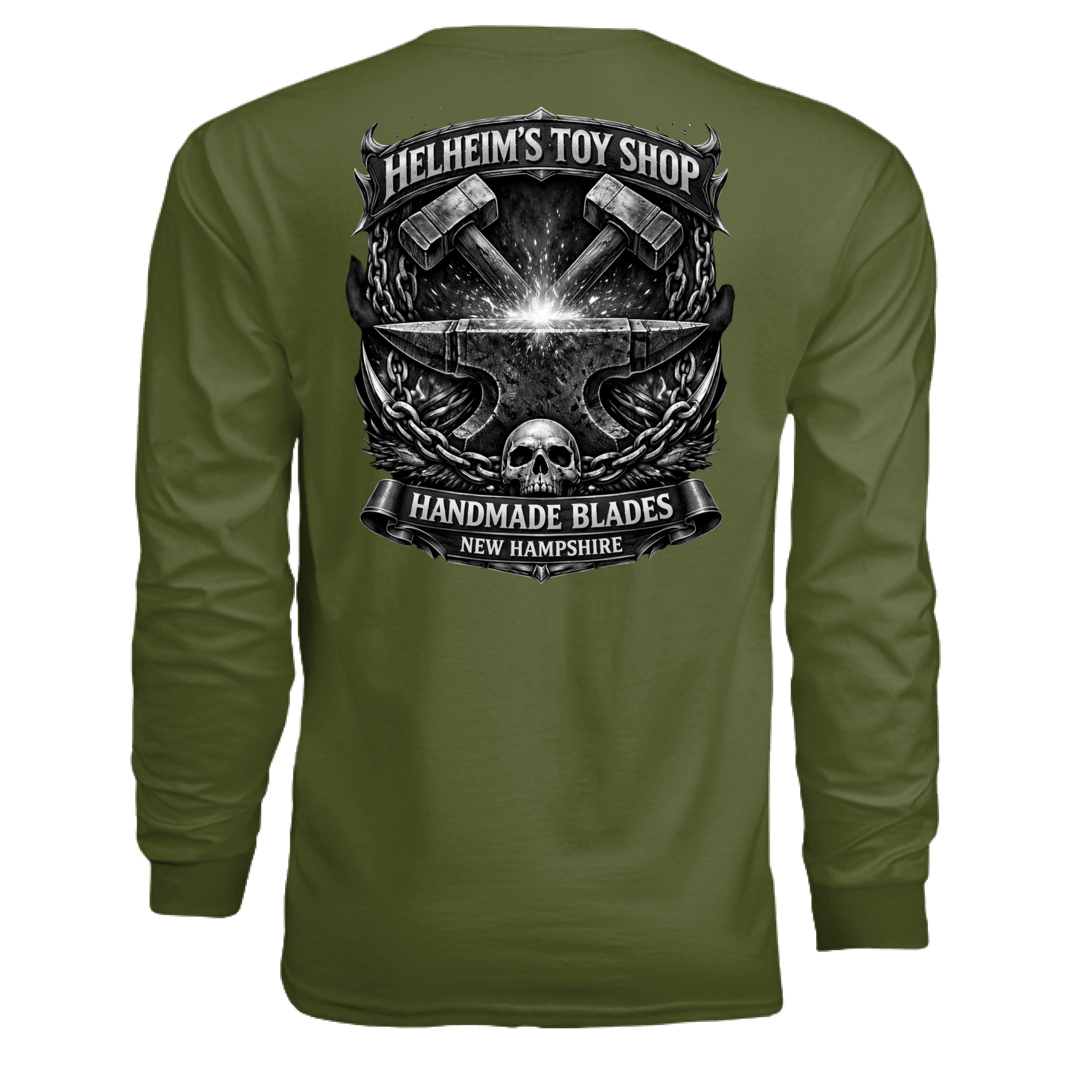 MILITARY GREEN - BACK